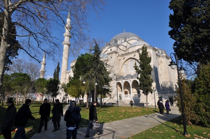 S leymaniye Mosque - Erynn and Greta1